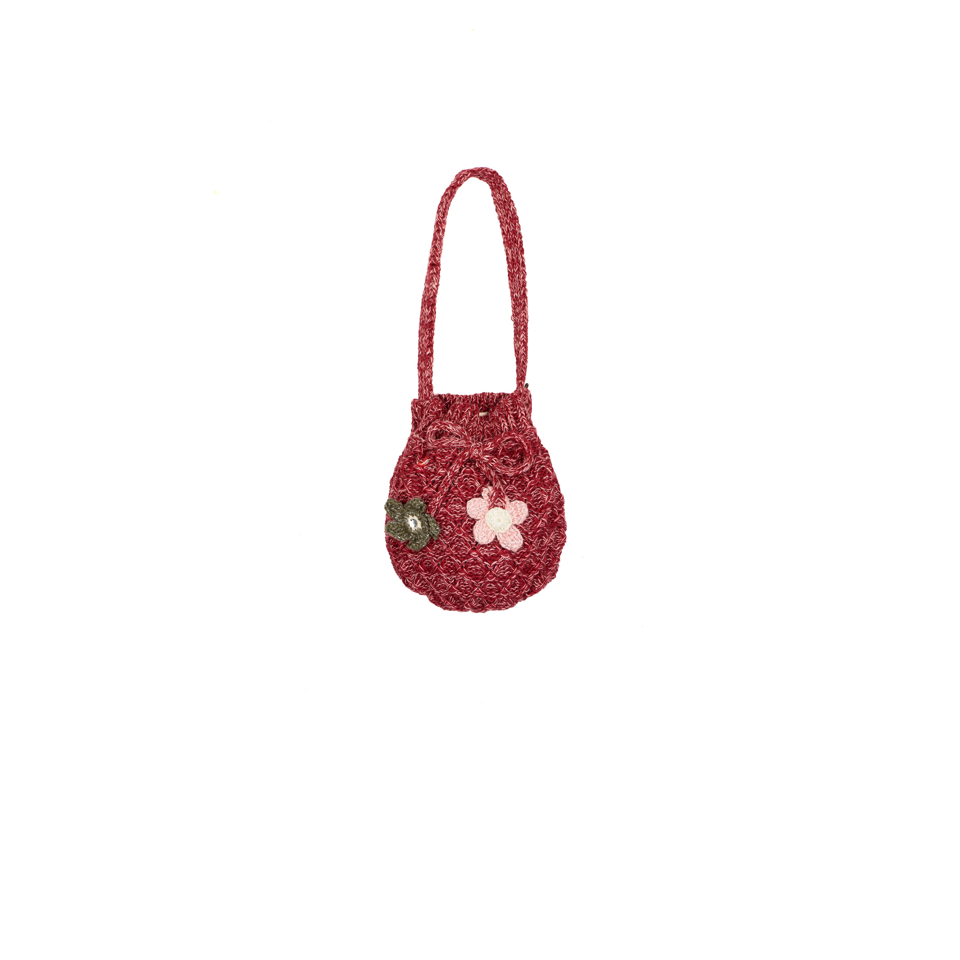 Crochet discount flower purse