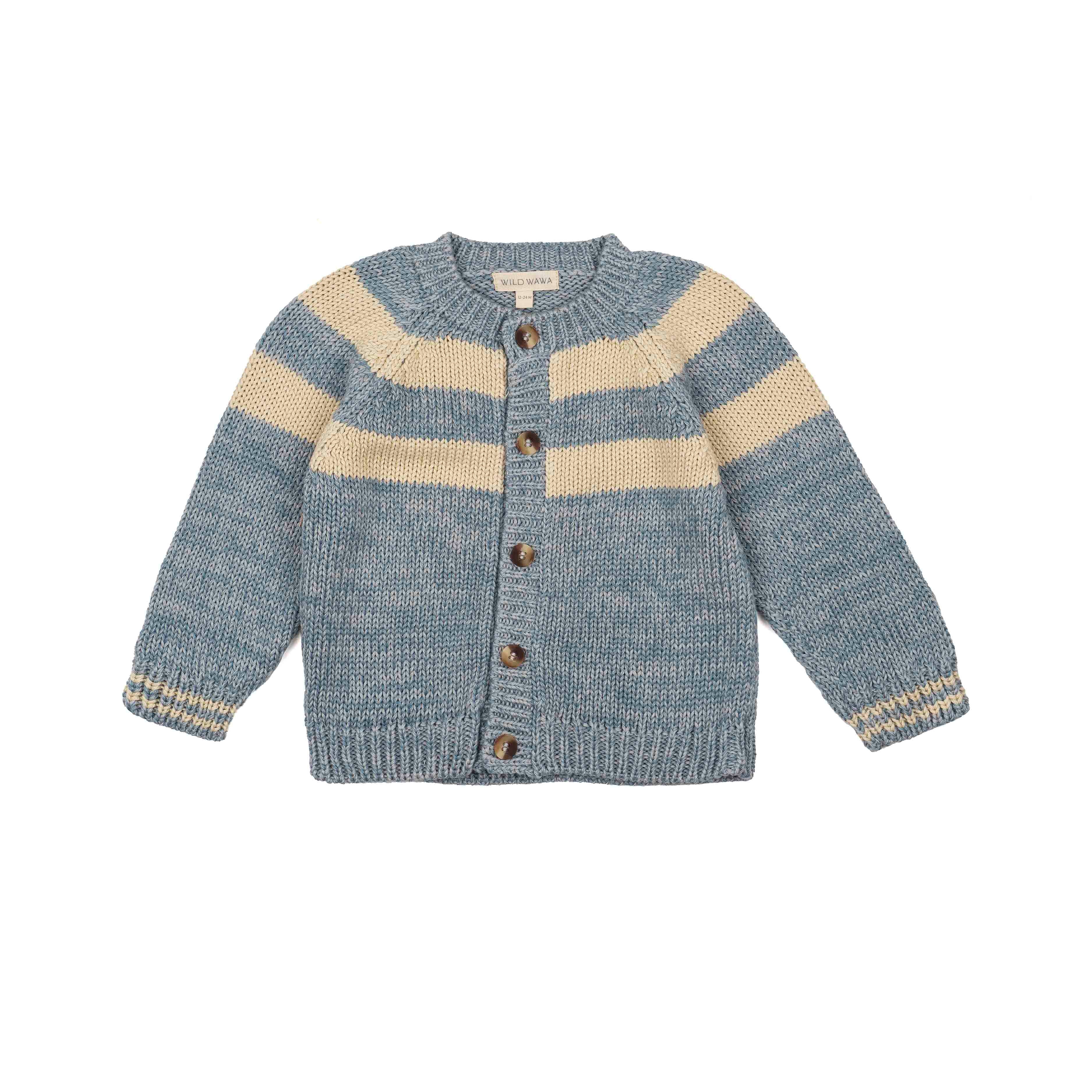 Wild Wawa rainbow sweater outlet cardigan 6-12 months