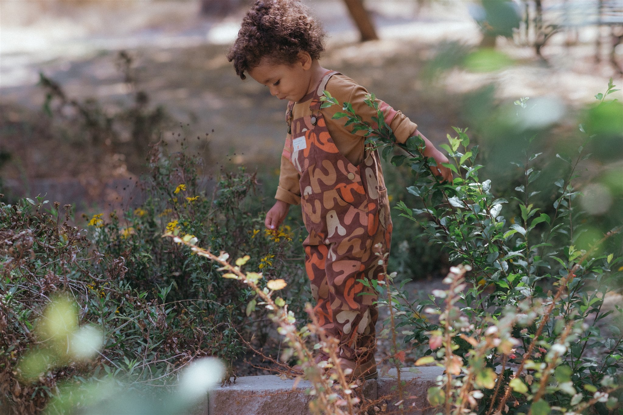 Wild wawa green discount floral overalls